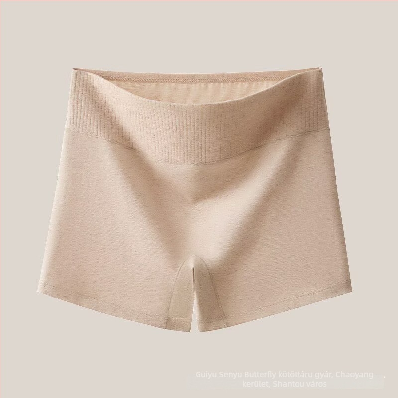 Női pamut boxer brief, széles deréköv, antibakteriális, haskontroll, átlátszatlan, plusz méret
