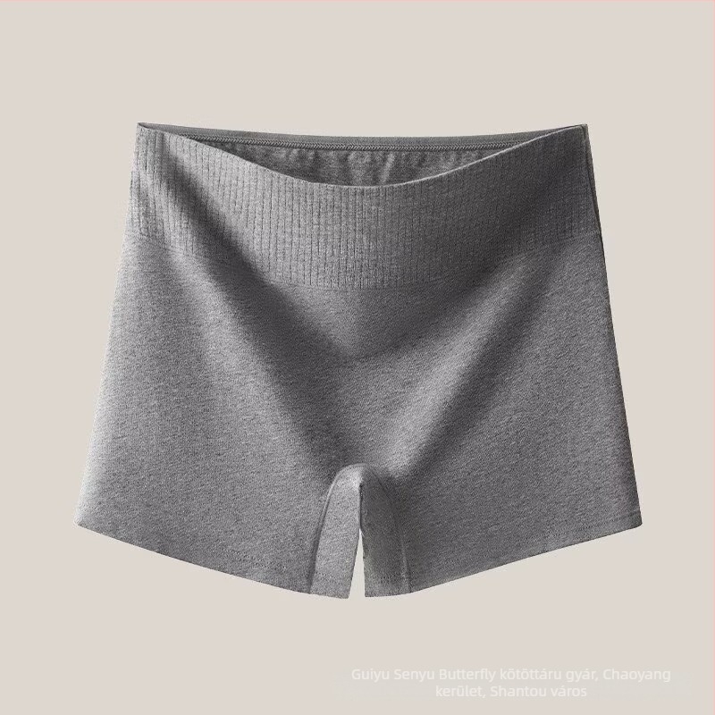 Női pamut boxer brief, széles deréköv, antibakteriális, haskontroll, átlátszatlan, plusz méret