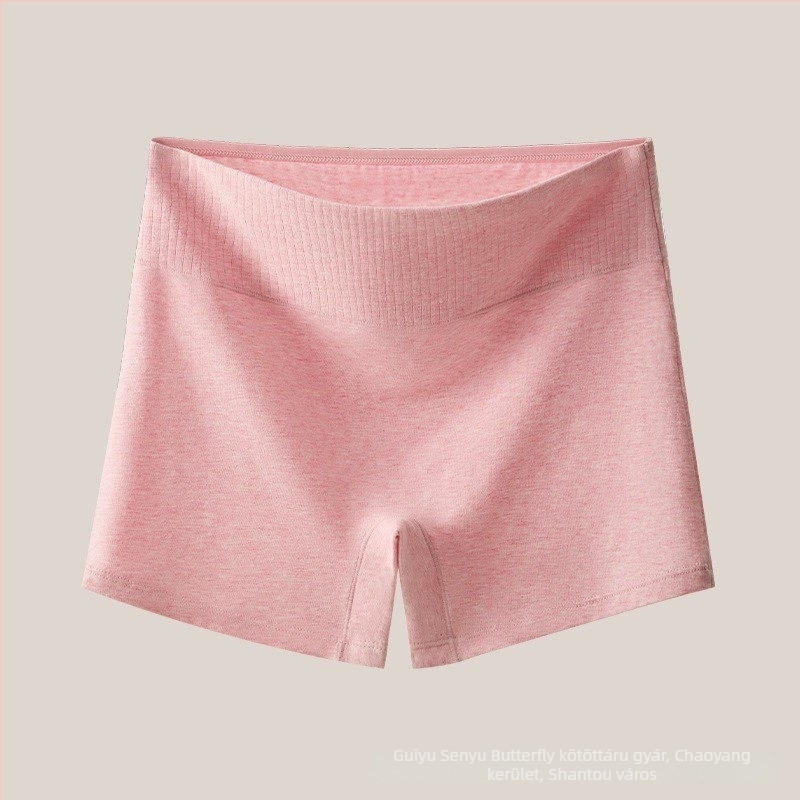 Női pamut boxer brief, széles deréköv, antibakteriális, haskontroll, átlátszatlan, plusz méret