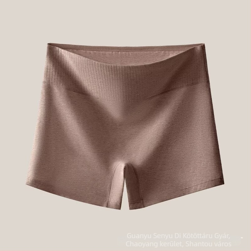 Női pamut boxer brief, széles deréköv, antibakteriális, haskontroll, átlátszatlan, plusz méret
