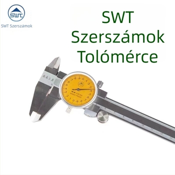 Southwest Tools tolómérleg, kijelzős mérőeszköz, 0-150-200-300×0,02 mm, négy funkció, rozsdamentes acél
