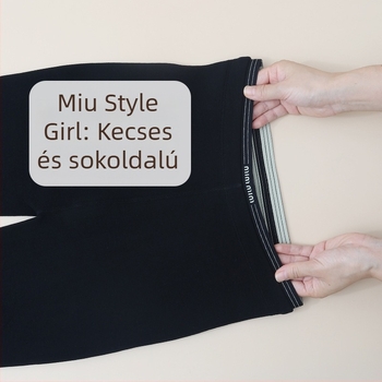 Női seamless jóga leggings kaméliával, 3/4 hosszú, fekete