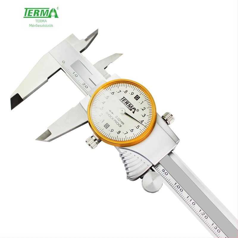 TERMA Vernier tolókalap CB210-150, 0-150 mm belső és külső mérés