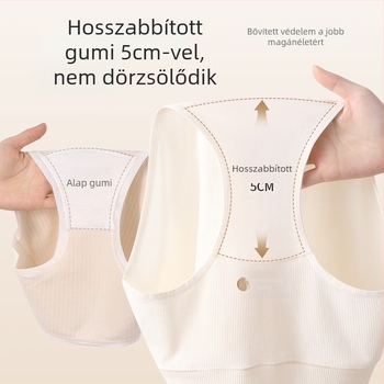 Női pamut antibakteriális alsónemű, lélegző, nyom nélküli, középmagas derék, hasformázó hatás