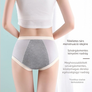 Modal anti-szivárgó menstruációs alsónemű grafén antibakteriális védelemmel