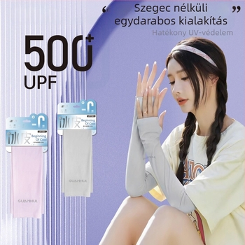 Crown Glory Női vezetéshez UV-védett Ice Silk ujjvédő, Anti-snag, Nylon 81–95%, 2025 tavasz
