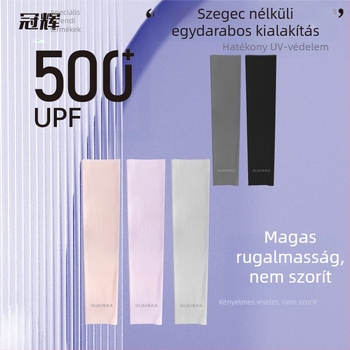 Crown Glory Női vezetéshez UV-védett Ice Silk ujjvédő, Anti-snag, Nylon 81–95%, 2025 tavasz