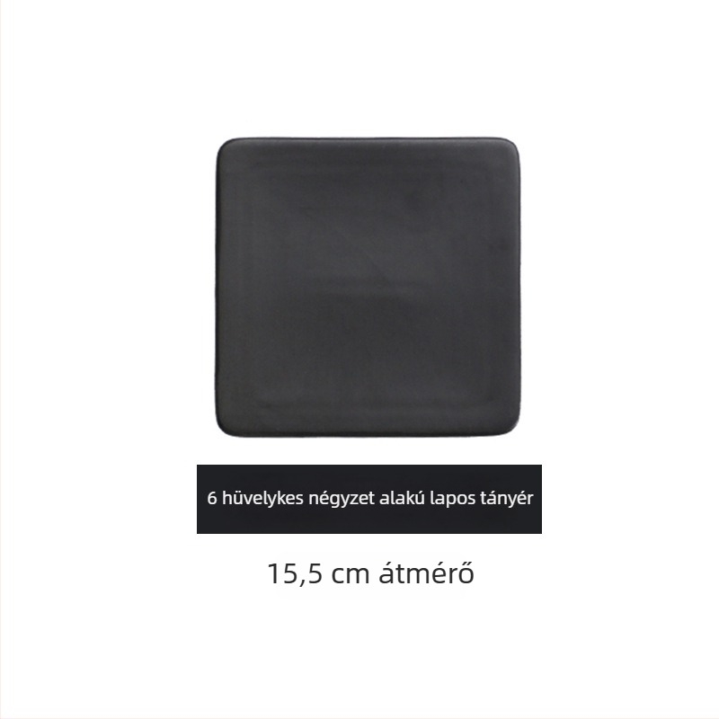 Lapos tál – porcelán, matt zománc, kerek forma, mikrohullámú sütőben is használható, modern minimalizmus