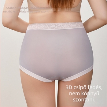 Női teljesfedelű boxer alsó, láthatatlan a ruhák alatt, nejlon anyagú jacquard szövés, virágos mintázat és színkoordináció, gyorsan száradó, légáteresztő