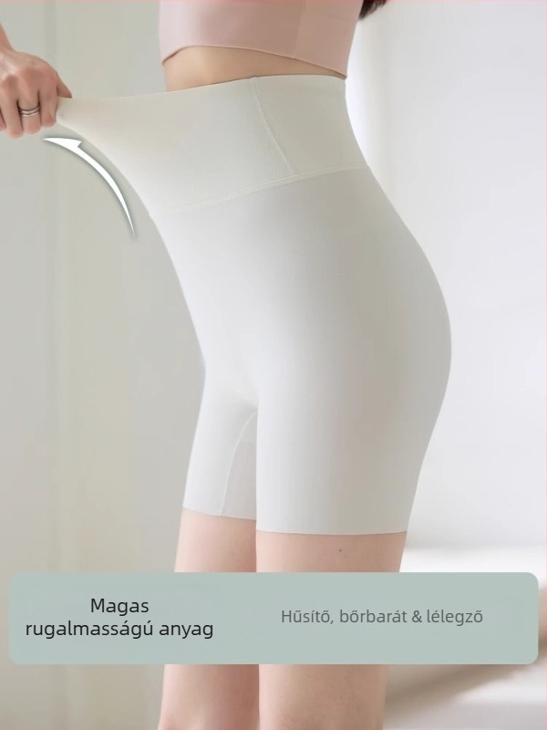 Női háromnegyedes jóga nadrág — nejlon/elasztán keverék, könnyű vékony anyag, magas rugalmasság, szoros szabás