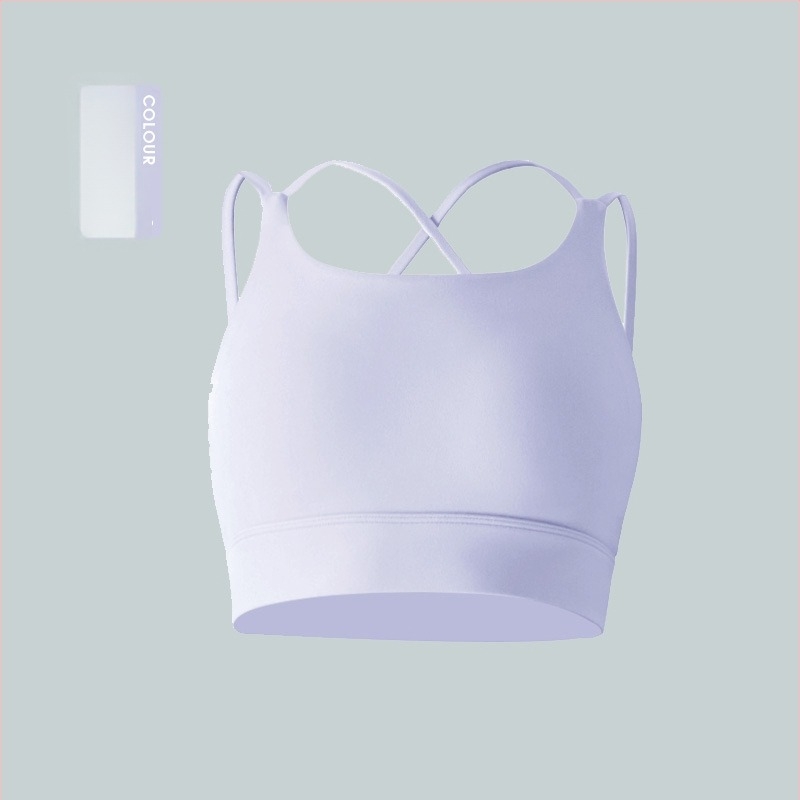 Jóga melltartó Jaga Ball 3/4-es kosárral, formázott kosár, rögzített dupla vállpánt, fő anyag: nylon 81%, bélés: spandex 19%