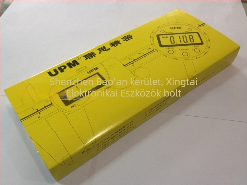 Digitális tolómérő LCD kijelzővel, mérési tartományok 0-150 mm és 200-300 mm