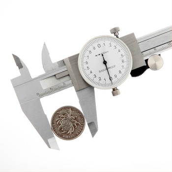 Dial tolómérő, kiváló precízió, mérési tartomány 0-300 mm, vernier-skála