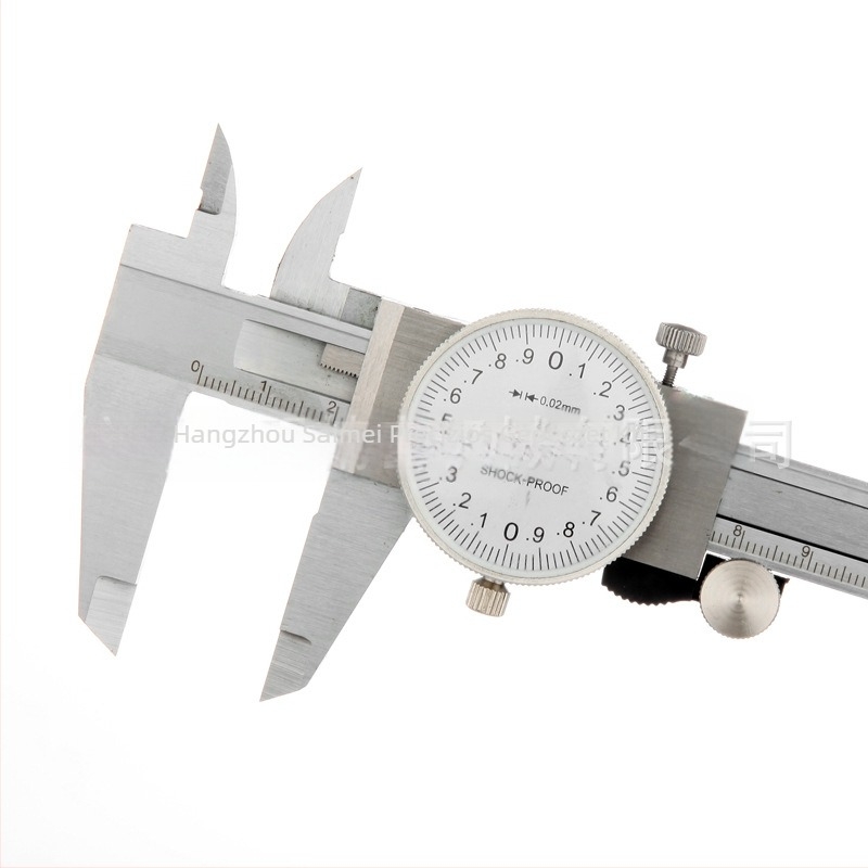 Dial tolómérő, kiváló precízió, mérési tartomány 0-300 mm, vernier-skála