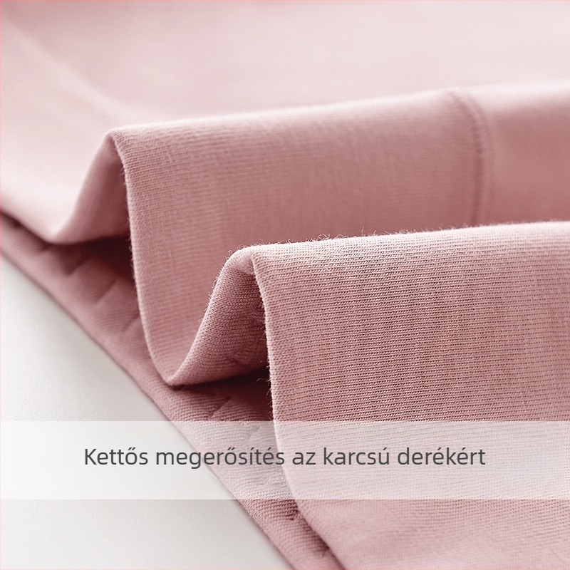 Női pamut alsónemű, magas derekú, hasformázó és csípőemelő hatás, lélegző, gyorsan száradó, antibakteriális