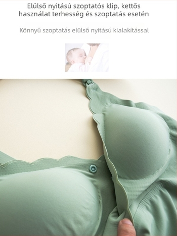 Maternity szoptatós felső mellbetéttel, ujjatlan, V-nyakú, nylon-spandex 80–90%, casual stílus, 2024