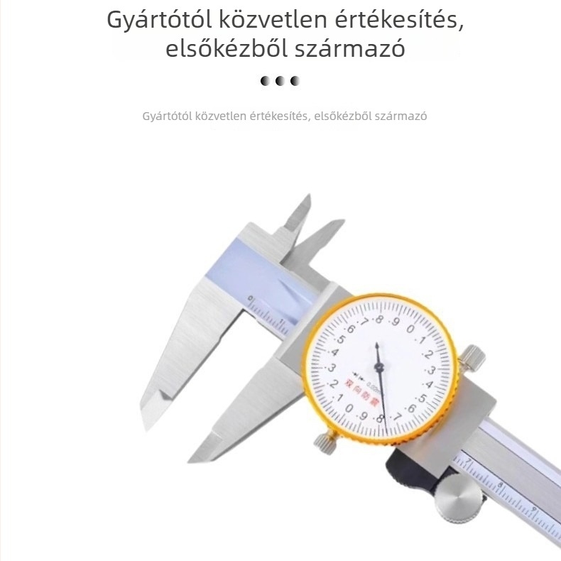 Shangheng Dial Caliper – Ipari kategória, Magas Pontosság, Kétirányú ütésállóság