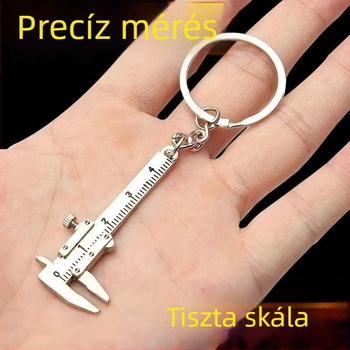 Hordozható Vernier tolómérő medállal – mini zsebméretű precíz mérőeszköz