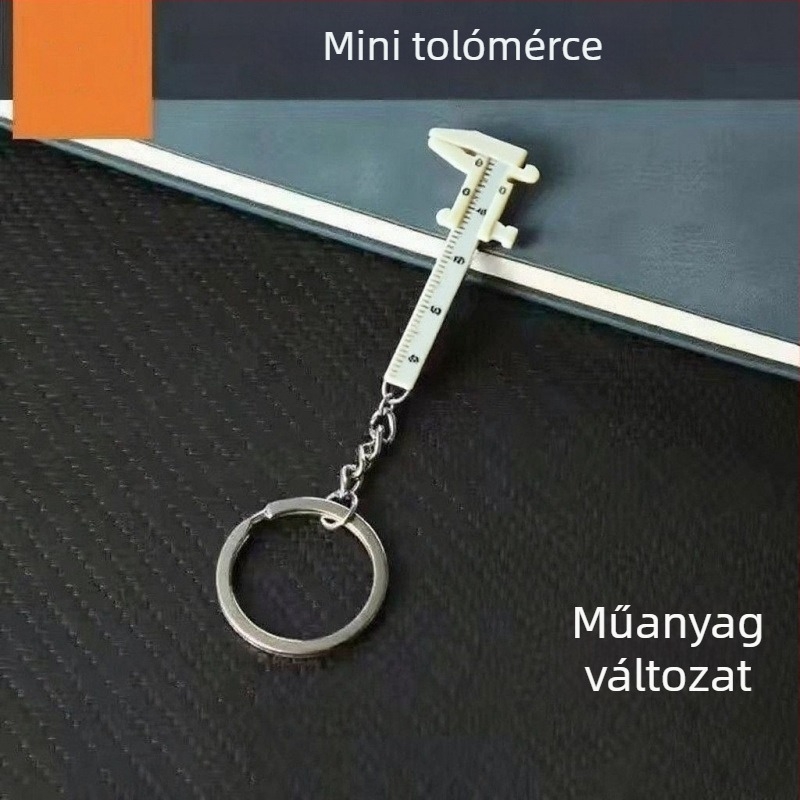 Hordozható Vernier tolómérő medállal – mini zsebméretű precíz mérőeszköz