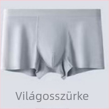 Férfiak számára tervezett varrás nélküli boxerbrief, lélegző és antibakteriális, viszkóz regenerált cellulózból, egész évben, nagy méret