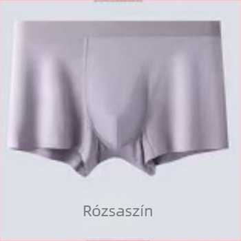 Férfiak számára tervezett varrás nélküli boxerbrief, lélegző és antibakteriális, viszkóz regenerált cellulózból, egész évben, nagy méret