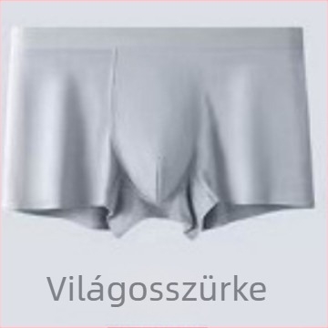 Férfiak számára tervezett varrás nélküli boxerbrief, lélegző és antibakteriális, viszkóz regenerált cellulózból, egész évben, nagy méret