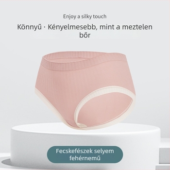 Női középmagas derekú alsónemű, magas elasztikusságú, nagy méret, lélegző és kényelmes, csípőemelő brief