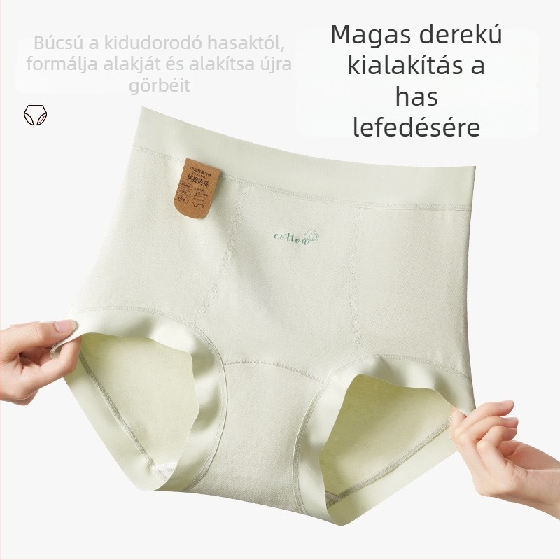 Szülés utáni hasformázó, magas derekú női fehérnemű, antibakteriális, hosszított fazon, nagy méret, 7A