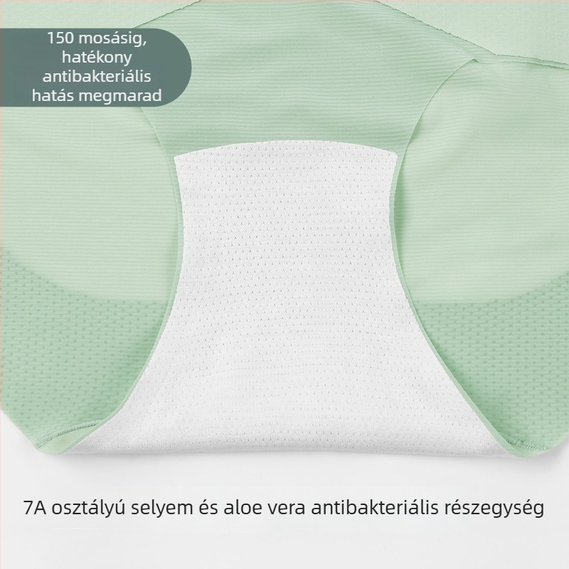 Női magas derekú hasi formázó bugyi, légáteresztő és antibakteriális, fő anyag: nylon 70–80%