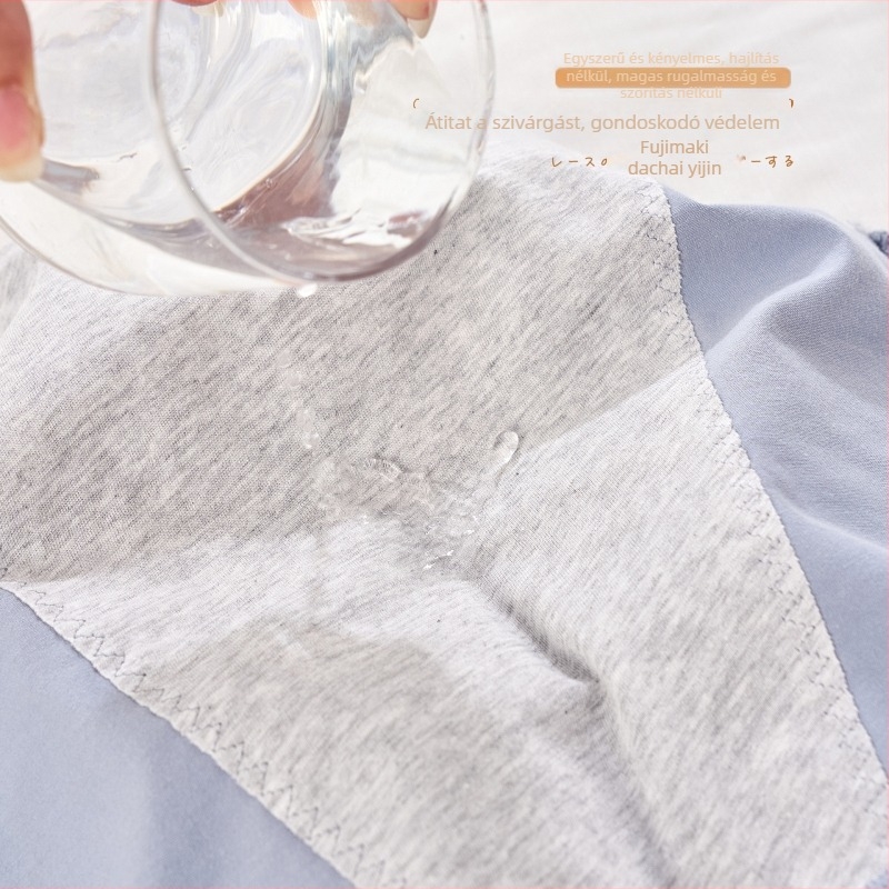 Magas derekú pamut menstruációs alsónemű, 95% pamut, 100% pamut bélés, stílus: fiziológiás nadrág
