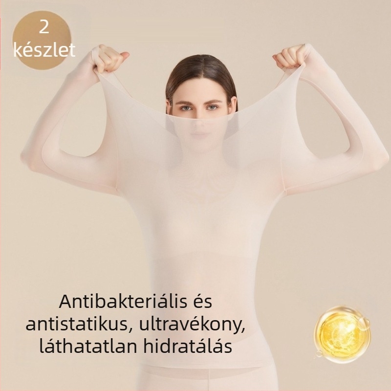 Női nylon alapréteg termoszett antibakteriális, anti-statikus, távoli infravörös melegítés, gyors száradás
