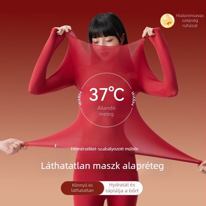Női nylon alapréteg termoszett antibakteriális, anti-statikus, távoli infravörös melegítés, gyors száradás