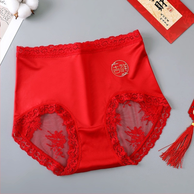 Női nylon kötött alsónemű, nylon béléssel, középmagas derekú, antibakteriális, lélegző, gyorsan száradó