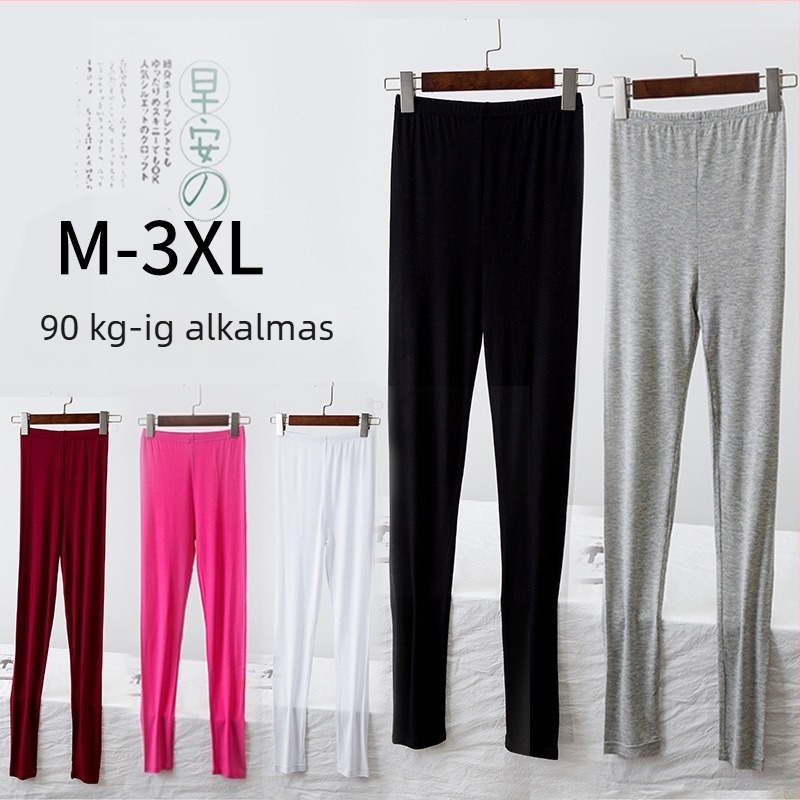 Női Modal leggings, karcsú fazon, 9/10 hossz, cukorkaszínek