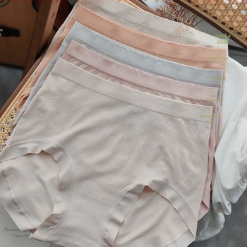 1260 Nagy méretű Női Seamless Bugyi Magas Derékkal, Csípőfedő, Plusz Méret