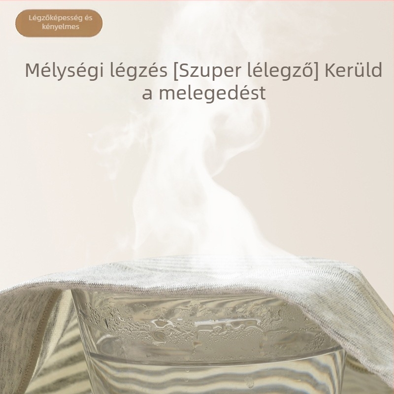 Női pamut magas derekú bugyi, antibakteriális, légáteresztő, 95–100% pamut, virágos mintázat