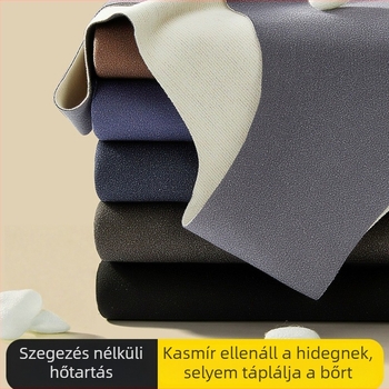 Férfiak számára varrat nélküli termál mellény alsó réteghez, melegen tart, antibakteriális, testformázó, 80-90% poliészter