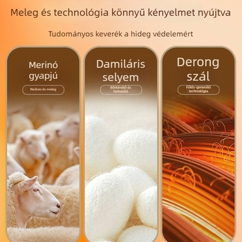 Férfiak számára varrat nélküli termál mellény alsó réteghez, melegen tart, antibakteriális, testformázó, 80-90% poliészter