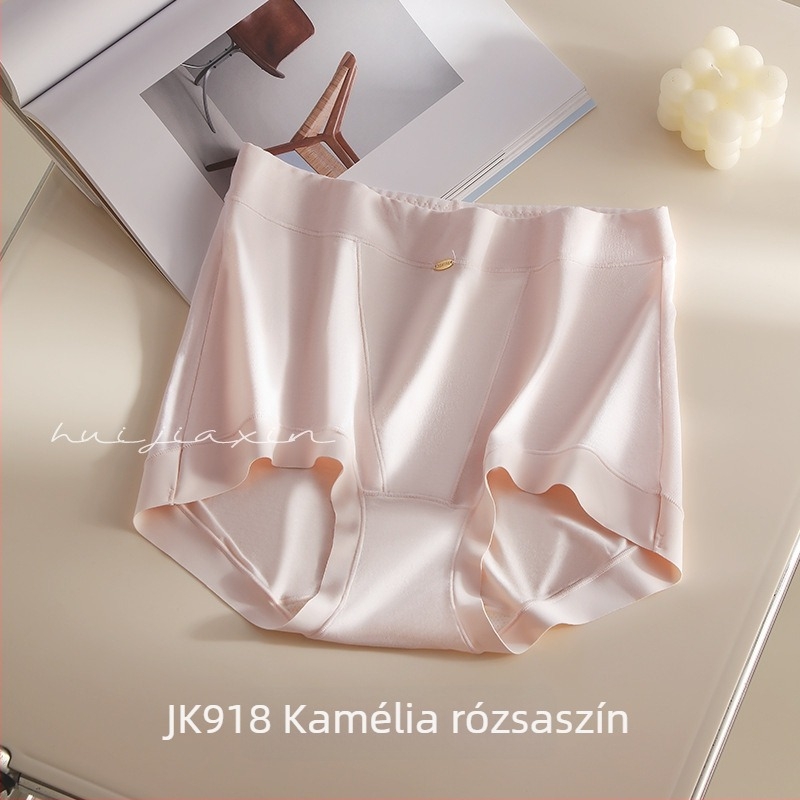 Magas derékú 80S Modal női fehérnemű, nyom nélküli, nagy méret, kiterjesztett ágyéktáj, Mulberry selyem, 7A antibakteriális