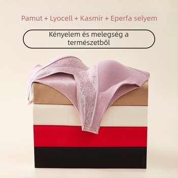 Női őszi-téli meleg mellény mellpárnával