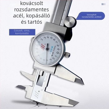 Vernier tolmér rozsdamentes acélból, mérőskálával, magas pontosság — Sichuan Márka