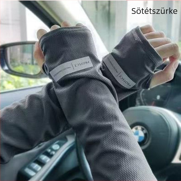 Jégselyem kar- és alkarvédő UV védelem, Nylon-Spandex hűsítő anyag, fő anyag tartalom 61–70%, 2023 tavasz