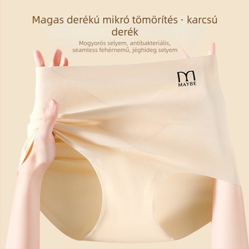 Női magas derekú, varrat nélküli fehérnemű — fő anyag: nylon; belső ágyék rész Mulberry selyem; lélegző; varrat nélküli kialakítás; magas derekú.