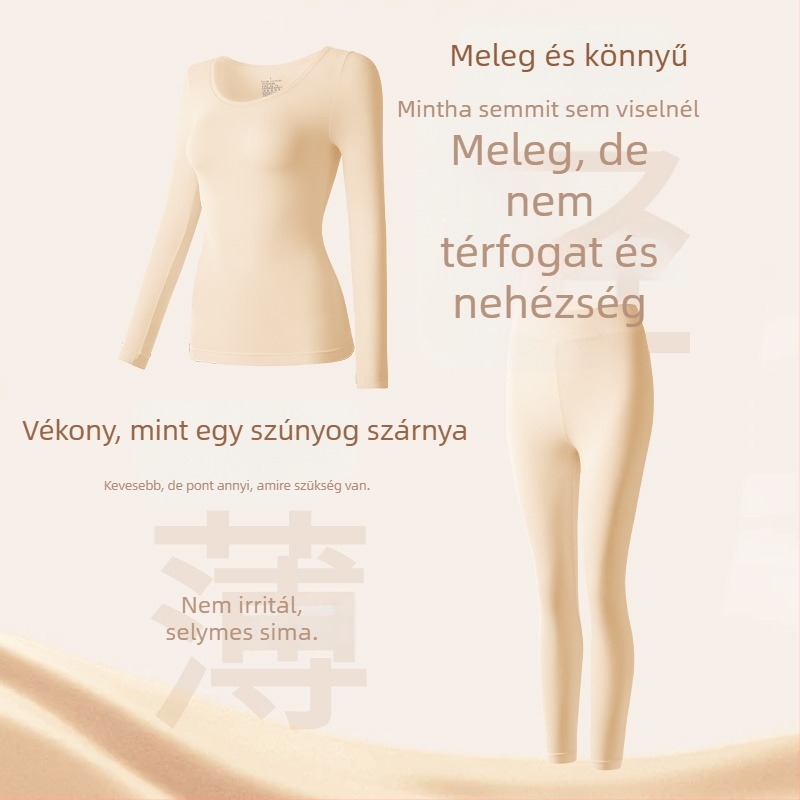 Női varrás nélküli vékony termális alapréteg – Nylon/Poliamid, 78% poliamid, karcsú szabás, 141–160 g/m²