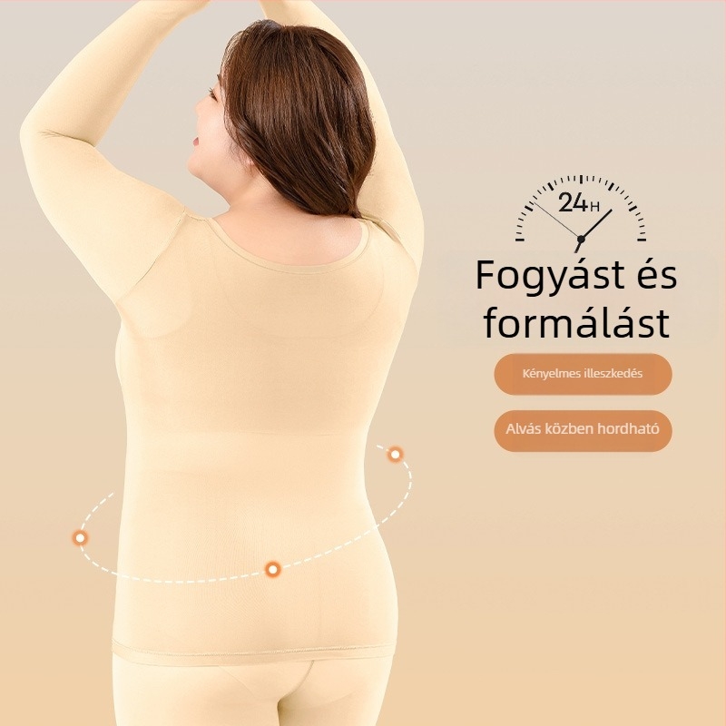 Női varrás nélküli vékony termális alapréteg – Nylon/Poliamid, 78% poliamid, karcsú szabás, 141–160 g/m²