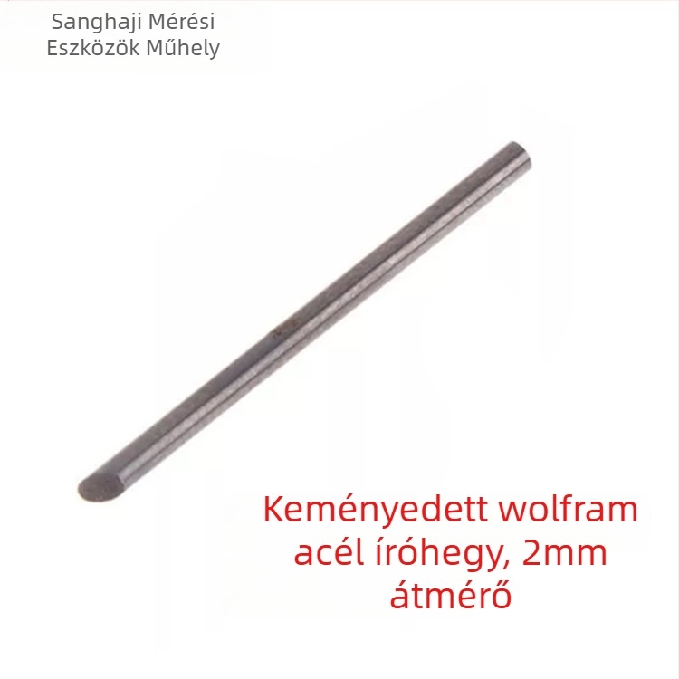 Vernier tolómérő karbid író tollal és wolfráms fejű írófej; párhuzamos jelölő eszköz