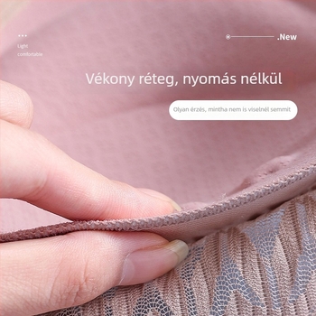 Csipkés váll nélküli top szép hátsó résszel, beépített bélés és enyhe formázás