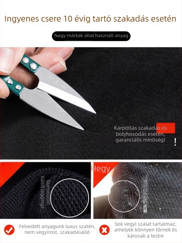 Női tavaszi–ősz leggings, 2026 új stílus, fekete, rugalmas, szoros szabású pencil nadrág