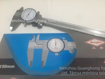 Blade Vernier tolókaliper asztali, tartomány 0-150/200/300 mm, felbontás 0,01/0,02 mm, olvasás 0,02 mm