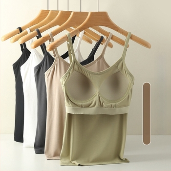 Mellpárnás camisole, egy darab kosár, pántok sling típusú